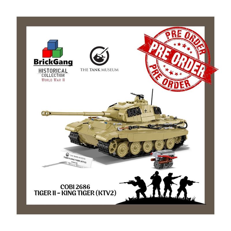 Cobi 2686  -   PZKPFW.VI B TIGER II