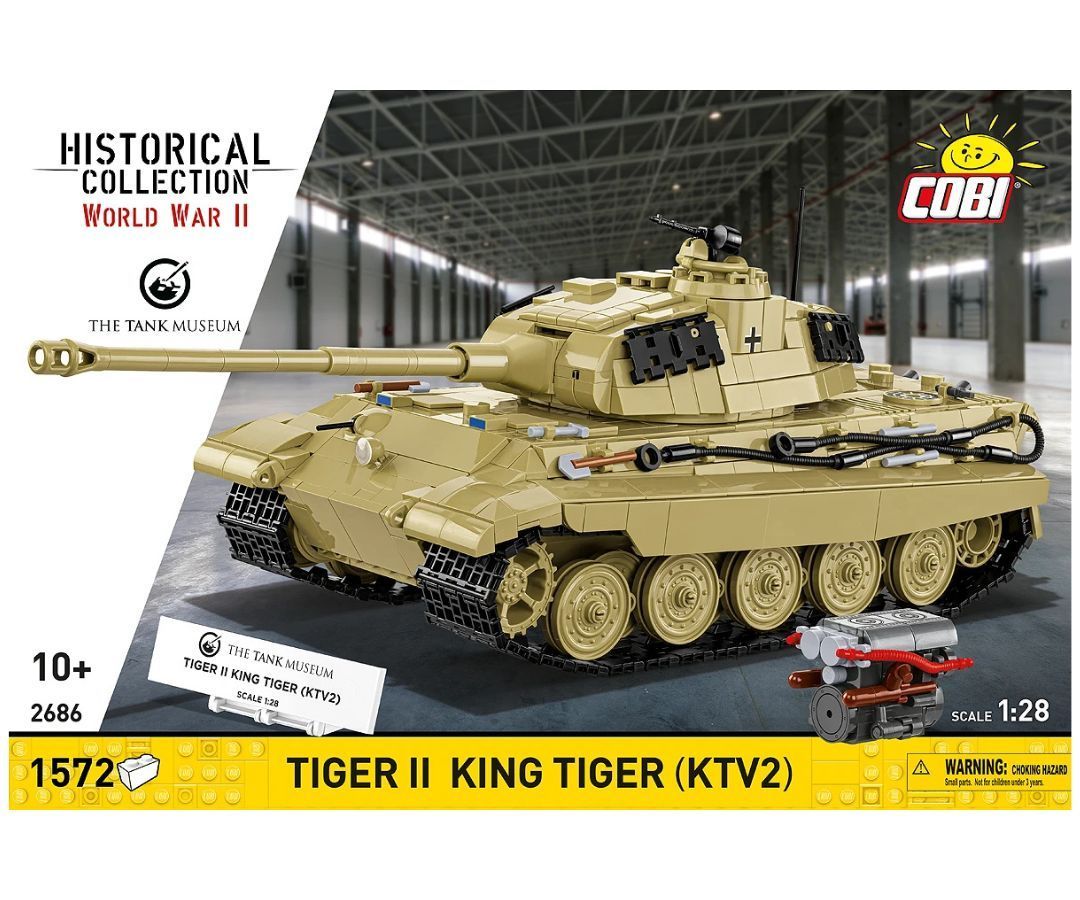 Cobi 2686 - Tiger II King Tiger (KTV2) Cobi 2686 - Tiger II King Tiger (KTV2)
