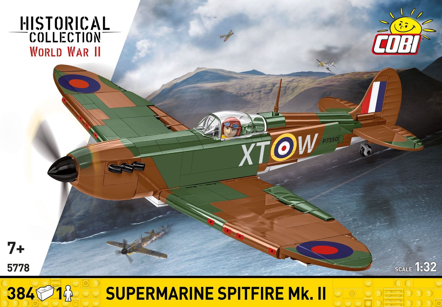 Cobi 5778 - Supermarine Spitfire Mk.II Cobi 5778 - Supermarine Spitfire Mk.II