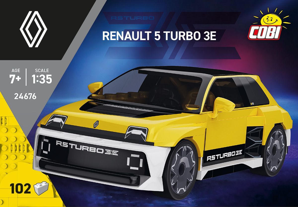 Cobi 24676 - Renault 5 Turbo 3E