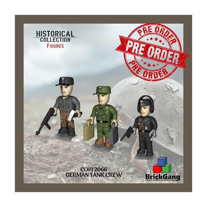 Cobi 2066 - GERMAN TANK CREW Cobi 2066 - GERMAN TANK CREW