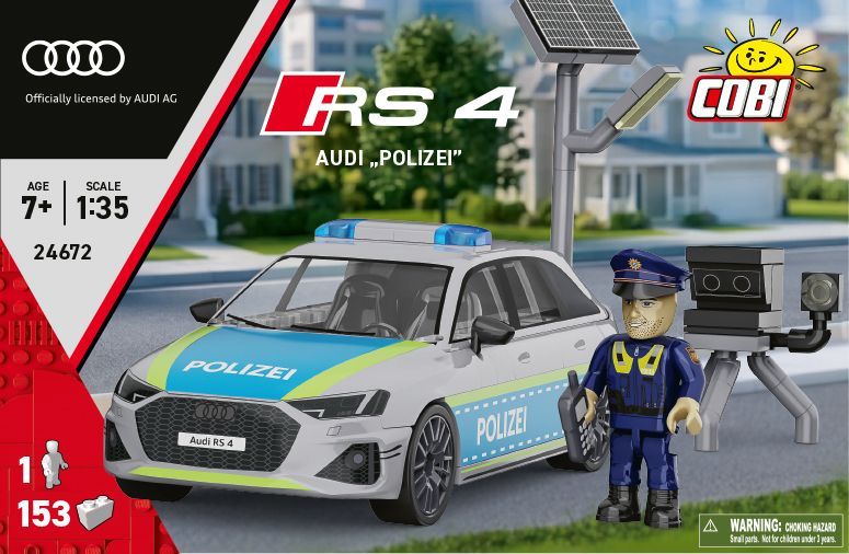 Cobi 24672 - Audi RS4 Cobi 24672 - Audi RS4 "Polizei"