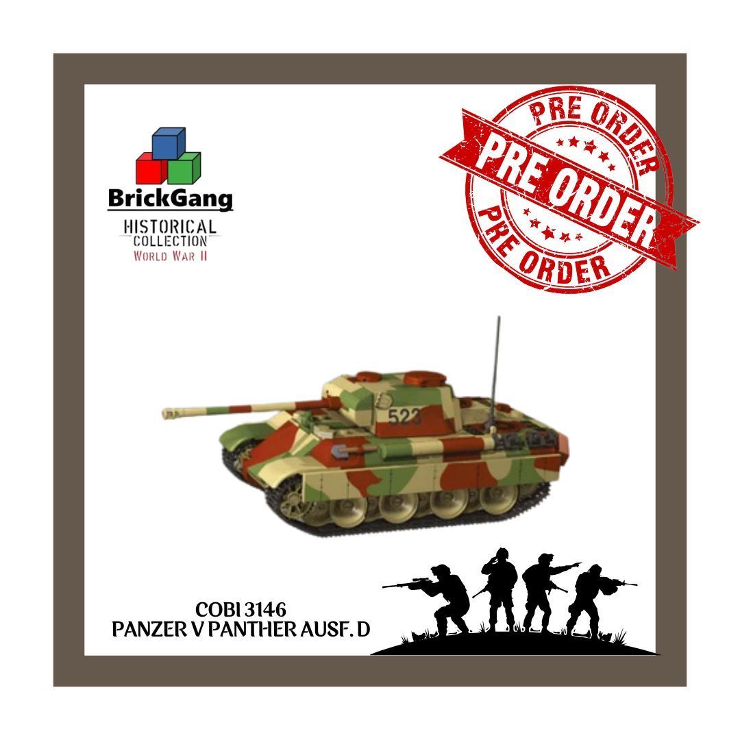 Cobi 3146 - PANZER V PANTHER AUSF.D Cobi 3146 - PANZER V PANTHER AUSF.D