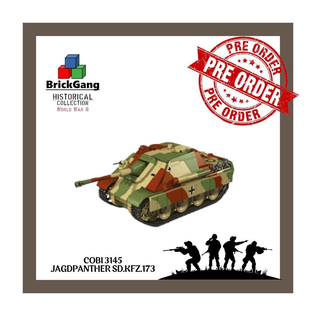 Cobi 3145 - JAGDPANTHER SD.KFZ173 Cobi 3145 - JAGDPANTHER SD.KFZ173