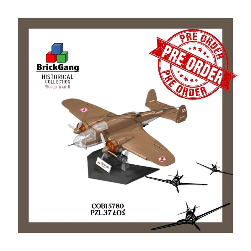 Cobi 5780 - PZL.37 ŁOŚ Cobi 5780 - PZL.37 ŁOŚ