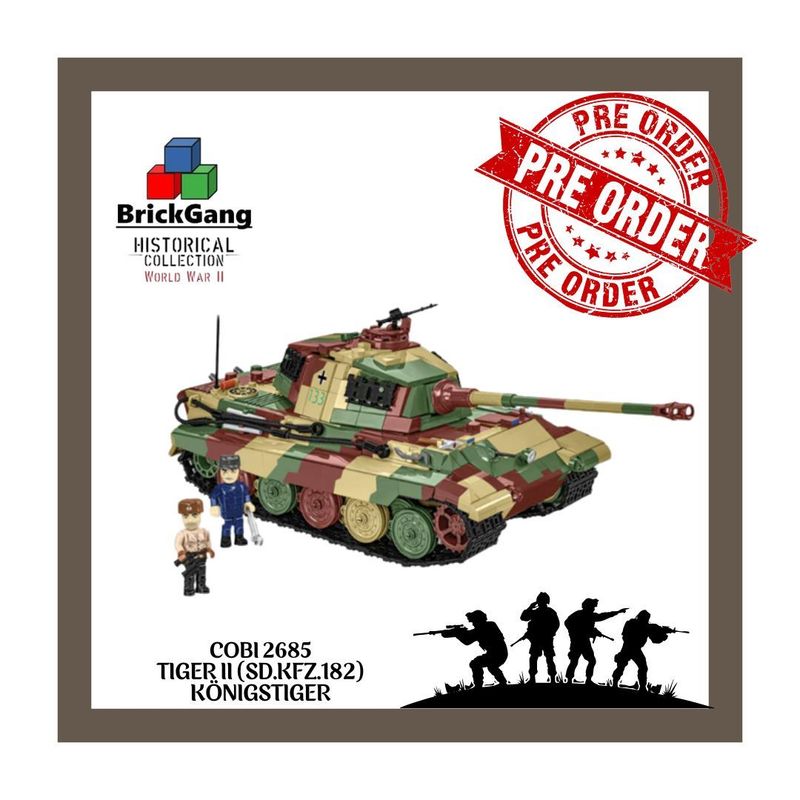Cobi 2685 - TIGER II KONIGSTIGER Cobi 2685 - TIGER II KONIGSTIGER