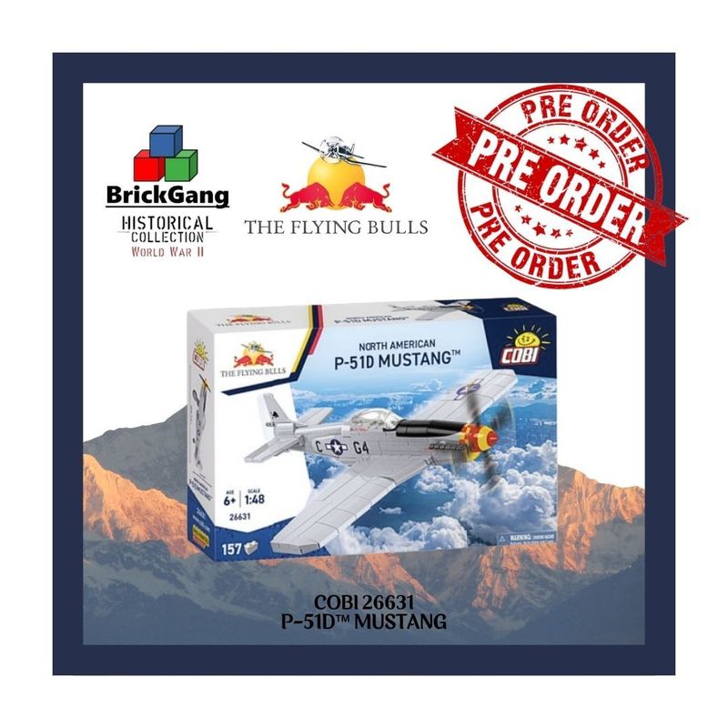 Cobi 26631 - MUSTANG P-51D Cobi 26631 - MUSTANG P-51D