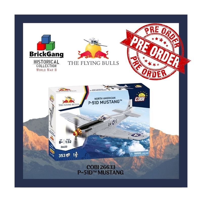 Cobi 26633 - MUSTANG P-51D Cobi 26633 - MUSTANG P-51D
