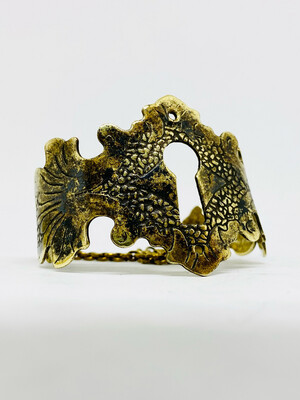 Bracciale SERRATURA OTTONE QUEEN ANTICHIZZATO antica serratura
