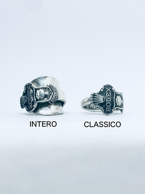 Anello INTERO/CLASSICO ROLEX antica posata in argento