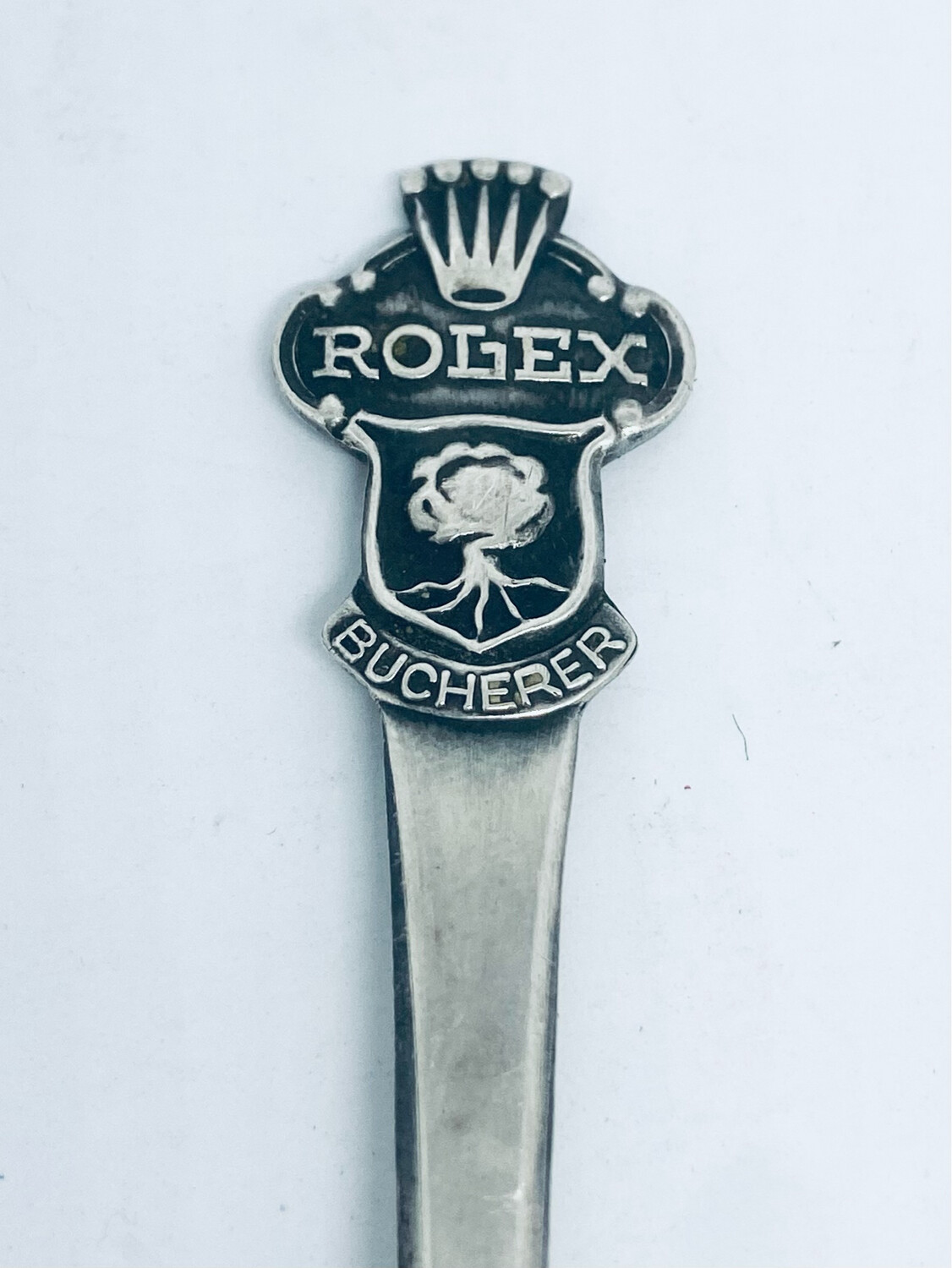 Anello CLASSICO ROLEX antica posata in argento