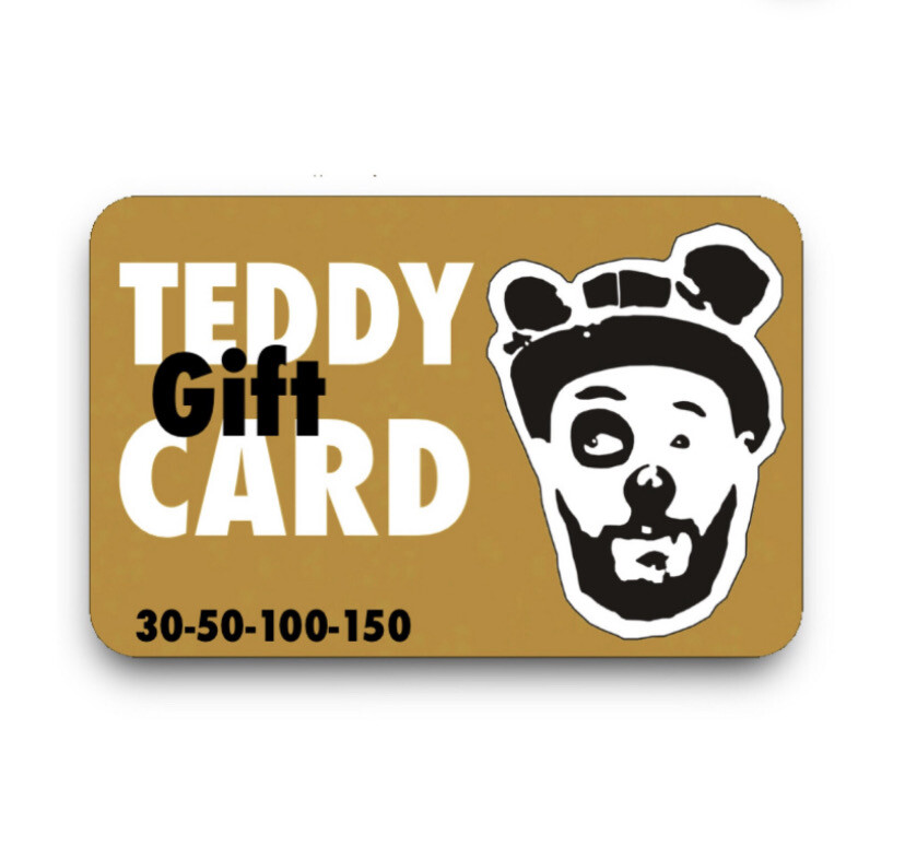 Teddy GiftCard da 30-50-100-150-200