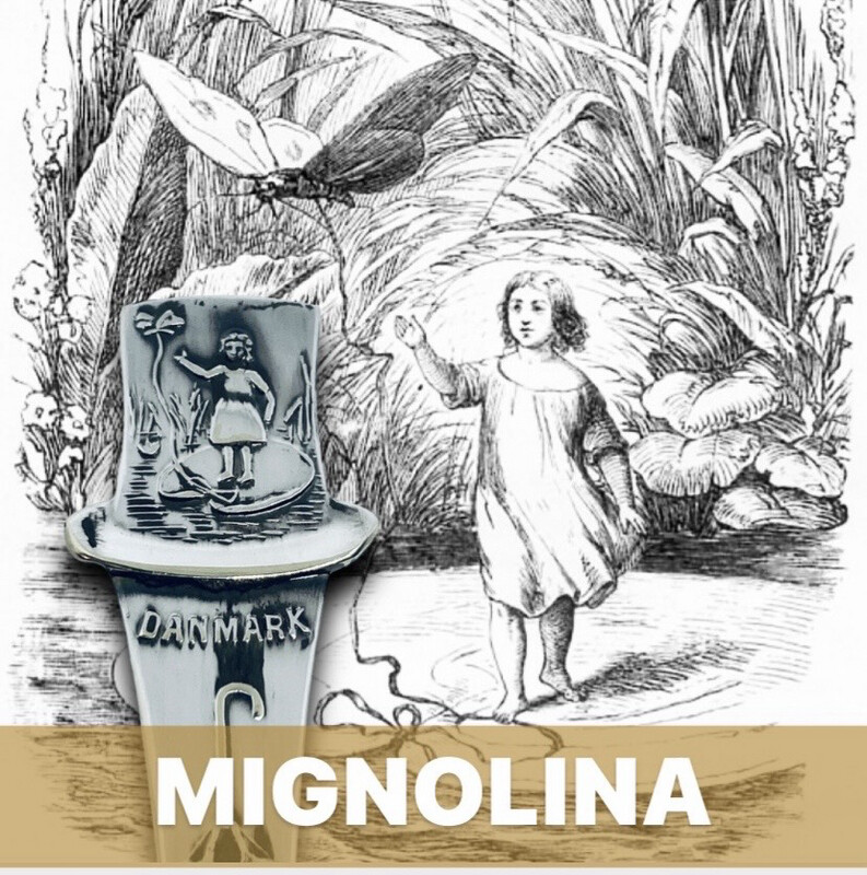 Anello MIGNOLINA FAVOLA ANDERSEN  antica posata