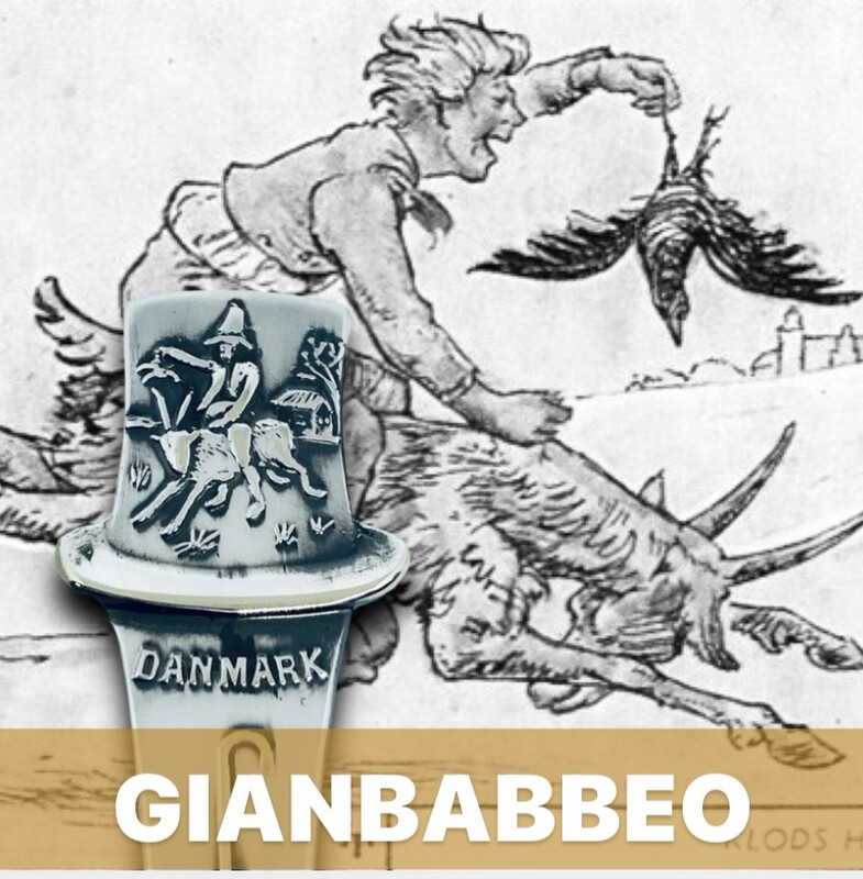 Anello GIANBABBEO FAVOLA ANDERSEN  antica posata