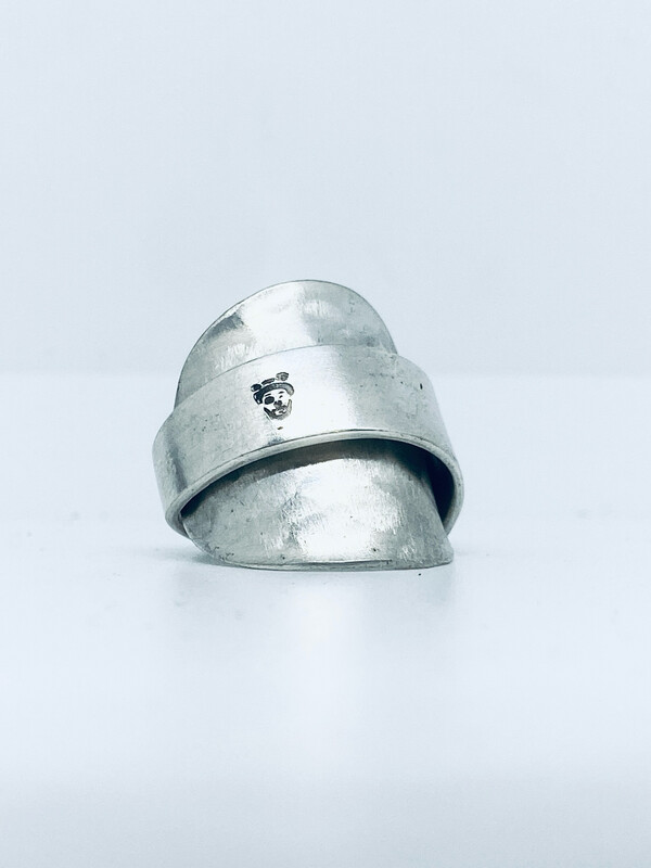 Anello INTERO LOGO TEDDY antica posata