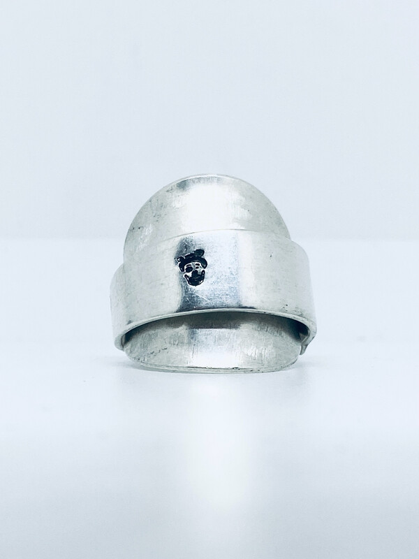 Anello INTERO LOGO TEDDY antica posata