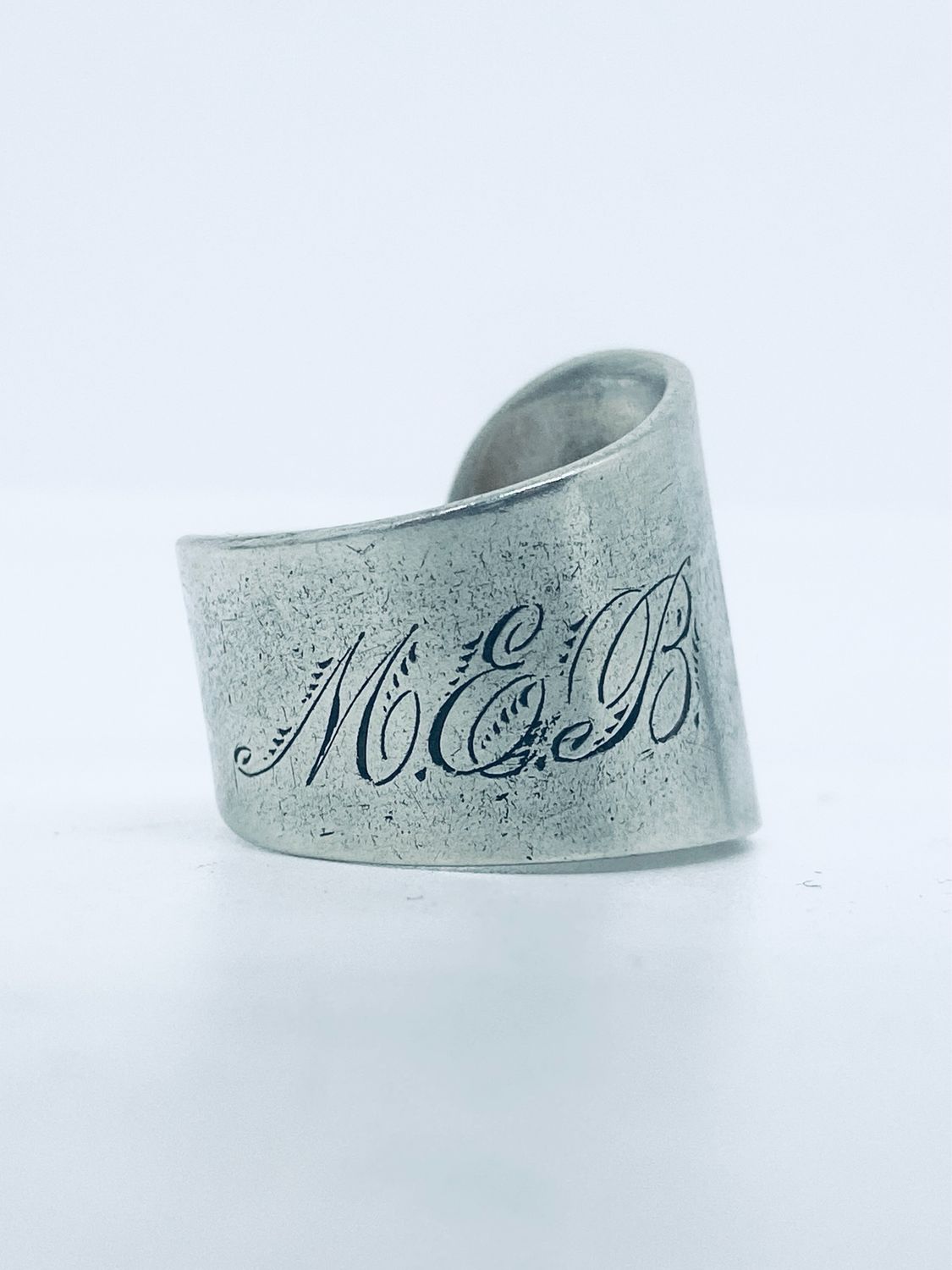 Anello “M E B” antica posata