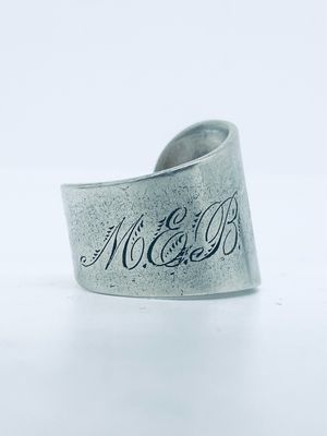 Anello “M E B” antica posata
