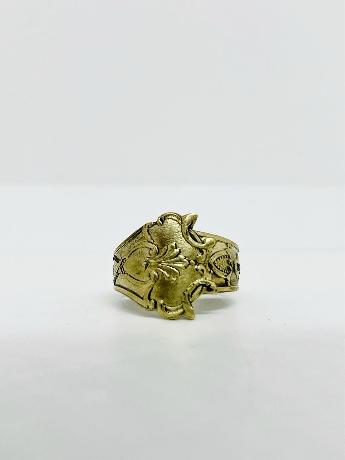 Anello PINZETTA/ZAMPETTA OTTONE antica posata