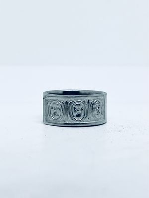 Anello FEDINA MANICO CUCCHIAINO INOX antica posata in acciaio 