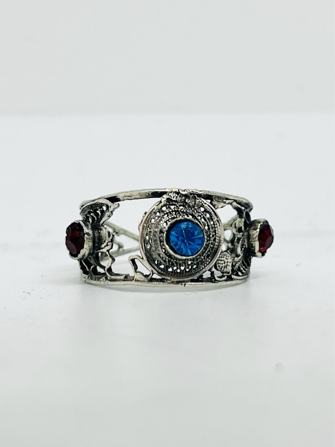 Anello SPILLA FILIGRANA   antica spilla