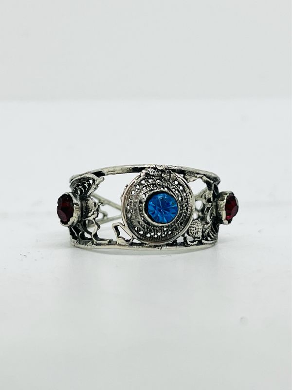 Anello SPILLA FILIGRANA   antica spilla