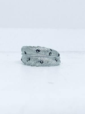 Anello SPILLA PIUMA ARG 800 antica spilla
