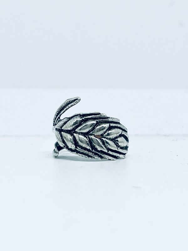 Anello SPILLA SPIGA ARG 800  antica spilla