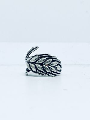 Anello SPILLA SPIGA ARG 800  antica spilla