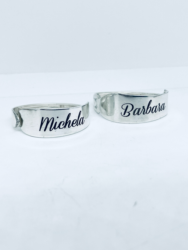 Bracciale “TUO NOME SU UN PEZZO DI STORIA” MASTER BUTTER  KNIFE antica posata