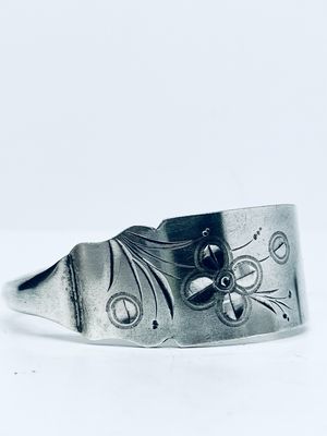 Bracciale MASTER BUTTER  KNIFE FIORI antica posata