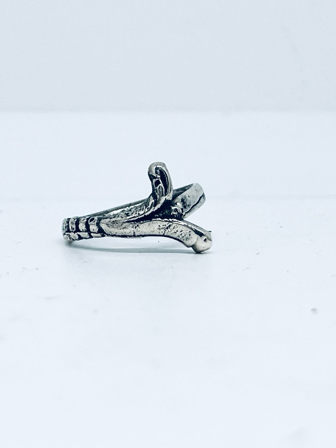 Anello FEDINA FIORE + ORECCHINO OMAGGIO antica pinza dolci  in argento