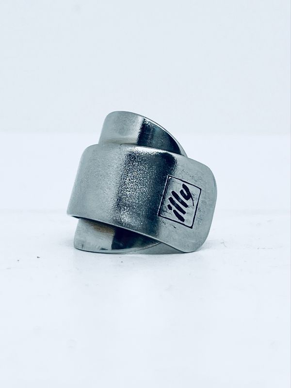 Anello INTERO CUCCHIAINO “ILLY” posata in acciaio