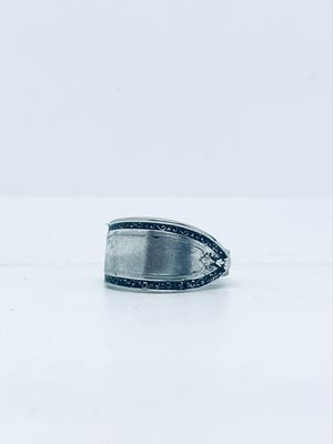 Anello UOMO MANICO CUCCHIAINO antica posata in argento