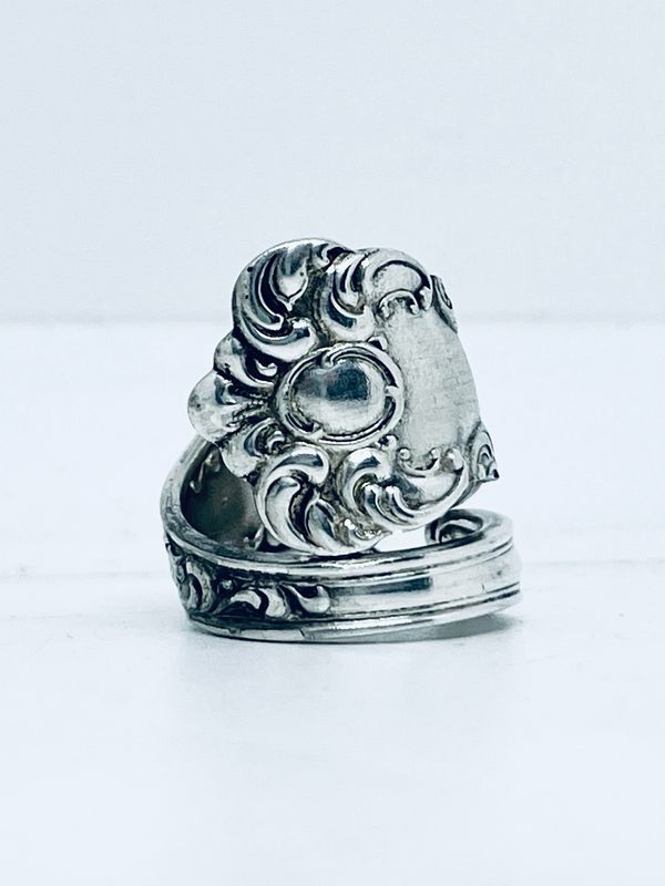 Anello SPIRALE MANICO antica posata