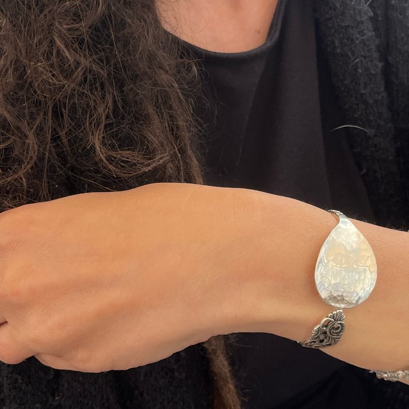 Bracciale CUCCHIAINO TRAFORATO antica posata
