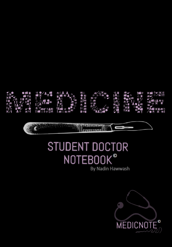 Student Doctor Clinical Placement Notebook  - Purple (UK Shipping)