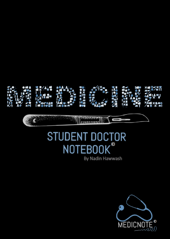 Student Doctor Clinical Placement Notebook - Blue (UK Shipping)