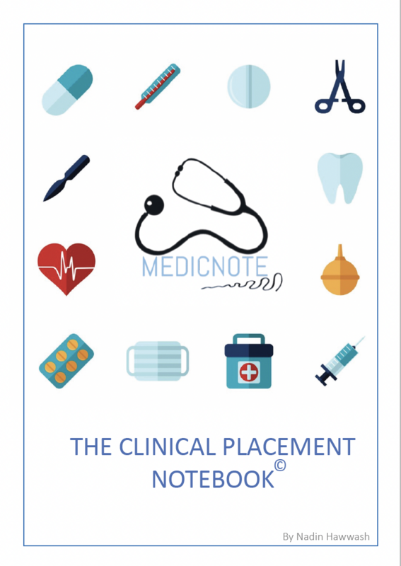 The Clinical Placement Notebook - White (UK Shipping)