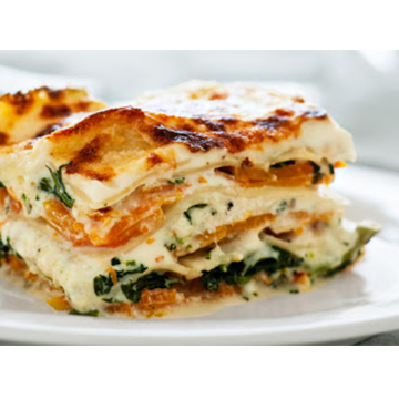 Spinach &amp; butternut lasagne