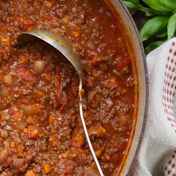 Bolognaise mince
