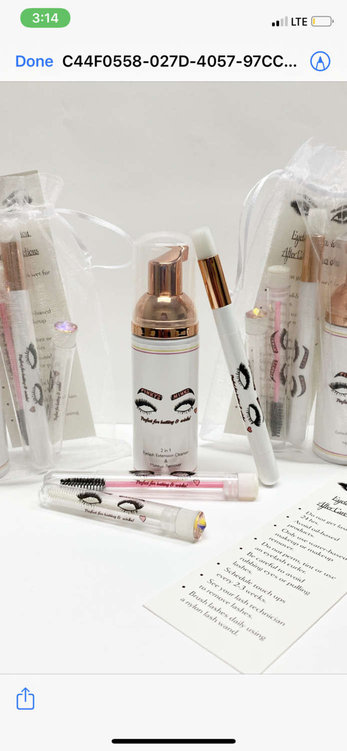 LASH CLEANING SUPPLIES