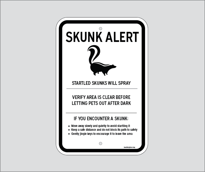 Skunk Alert! - 12
