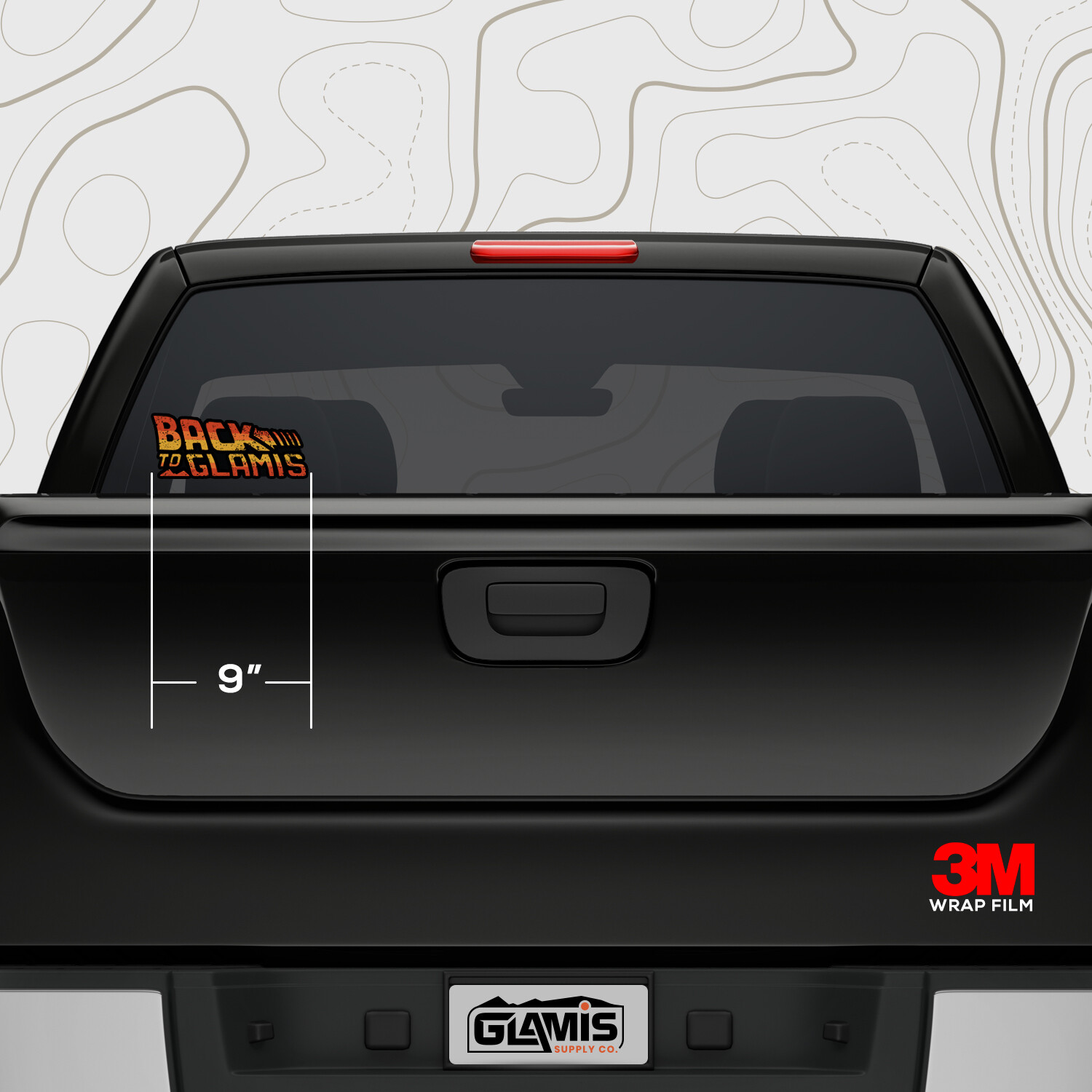 (2) Back to Glamis Sticker Pack! 9&quot; FREE SHIPPING