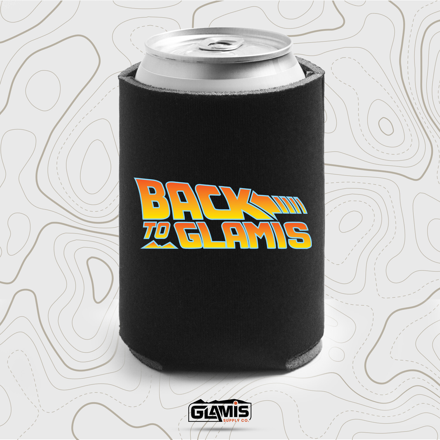 (2) Back to Glamis Koozies