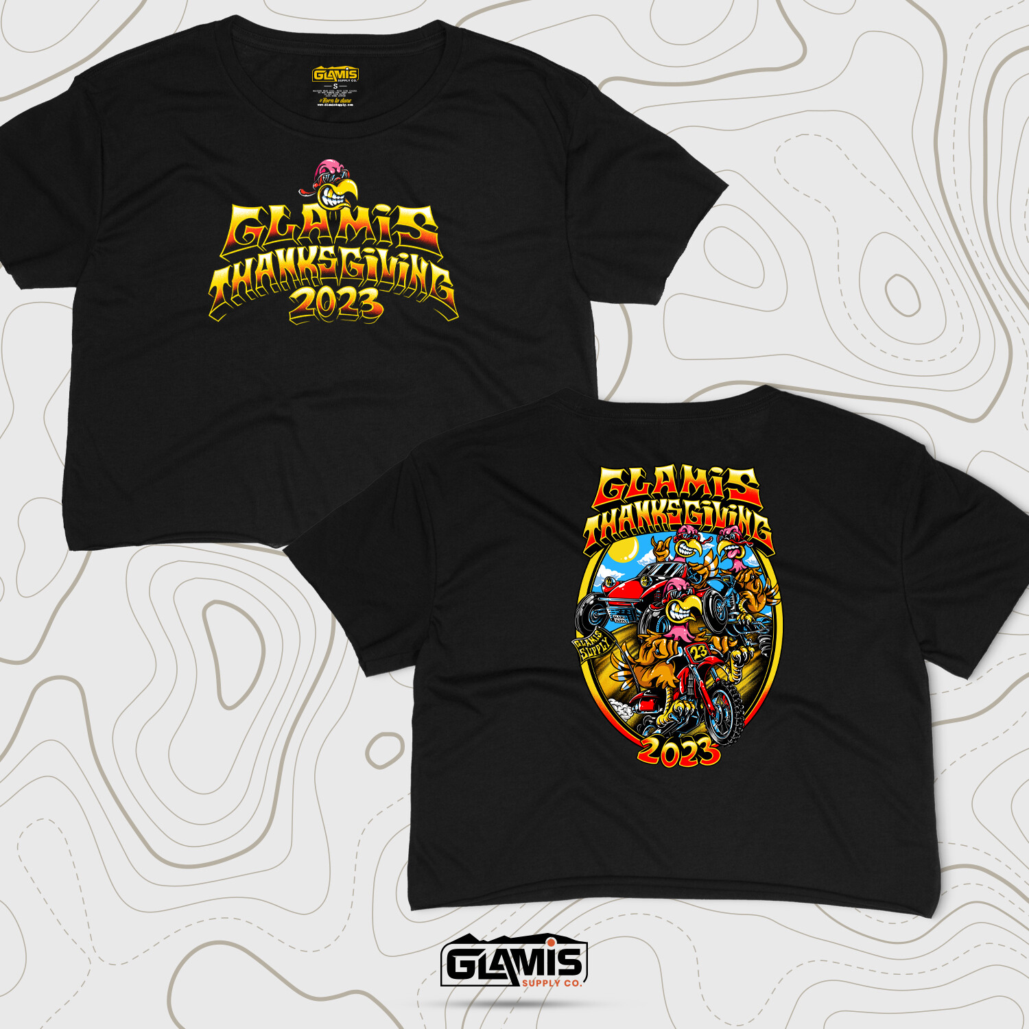 Glamis Thanksgiving 2023 Crop Top