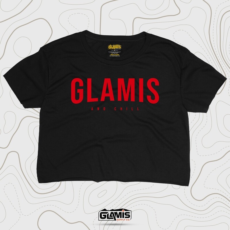 Glamis and Chill  Crop Top