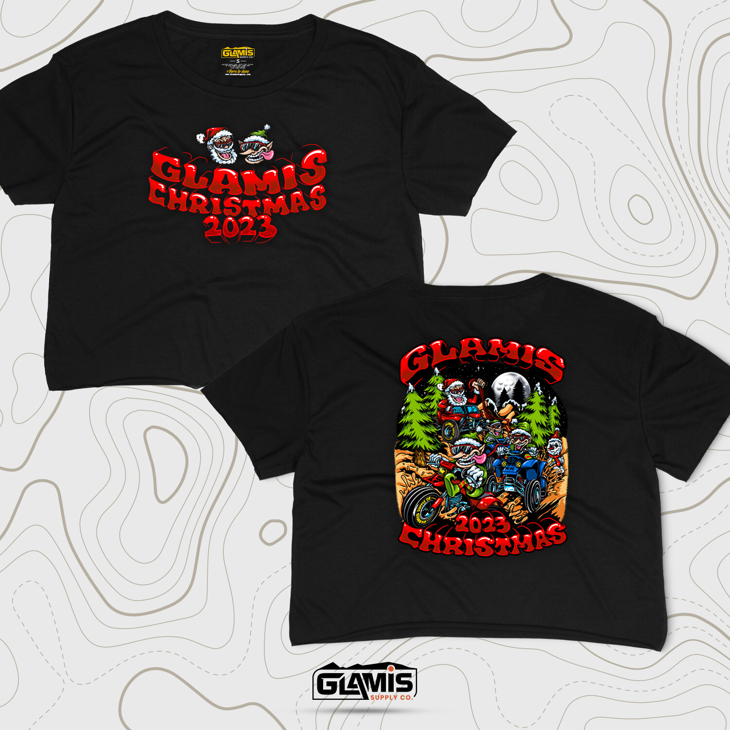 Glamis X-MAS 2023 Crop Top