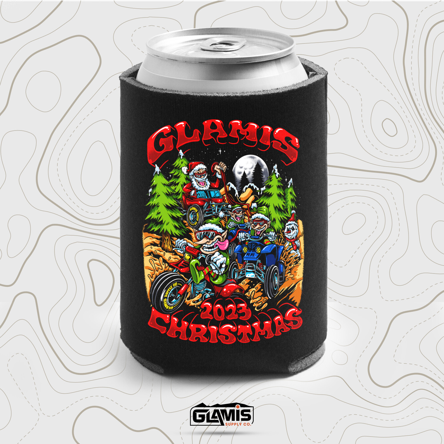 (2) Glamis X-MAS 2023 Koozies