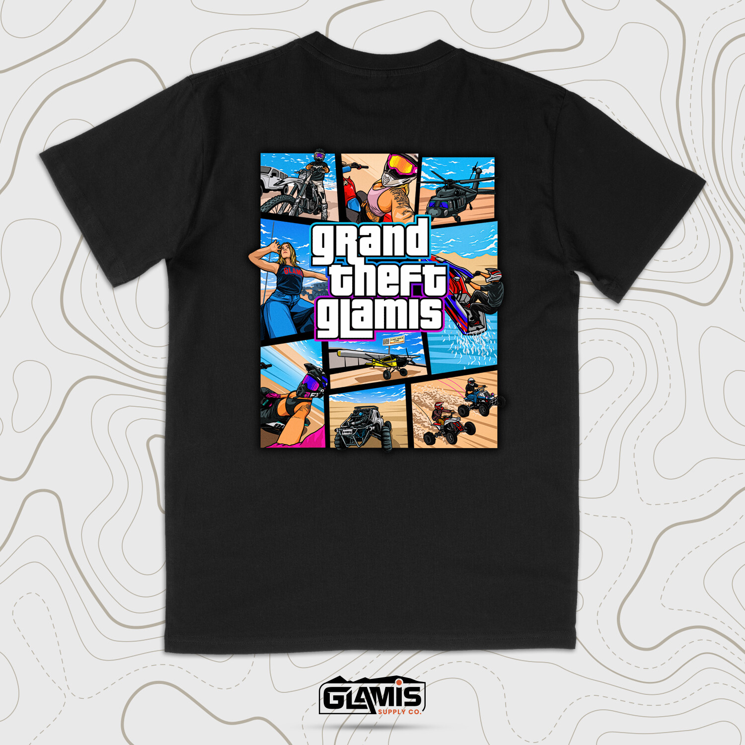 Grand Theft Glamis Mens Tee